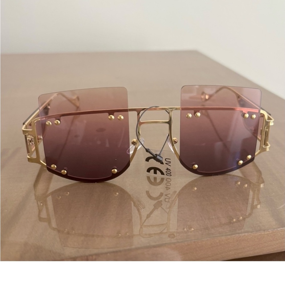 Stylish Brown Sunglasses FENTY LOVERS! - Picture 2 of 4